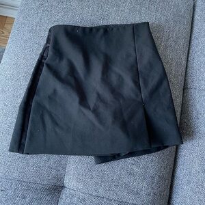 Zara black skort